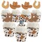 Big Dot of Happiness My First Rodeo - Cupcake Decoration - Little Cowboy 1st Birthday Party Cupcake Wrappers and Treat Picks Kit - Set of 24